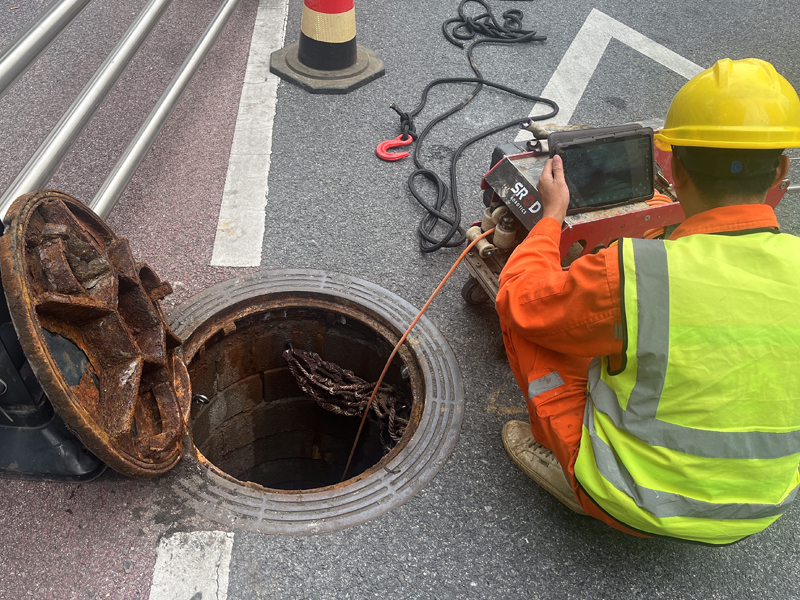 浦口市政管道内窥检测
